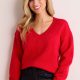 Jeanine Sweater- Red-6U97430